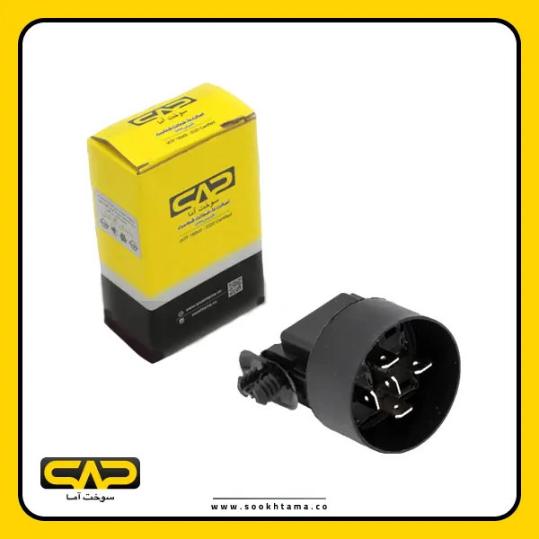 رله فن انژکتور 405 (گرد-کلاه دار)